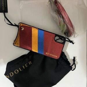Bandolier- phone case with strap for iPhone X